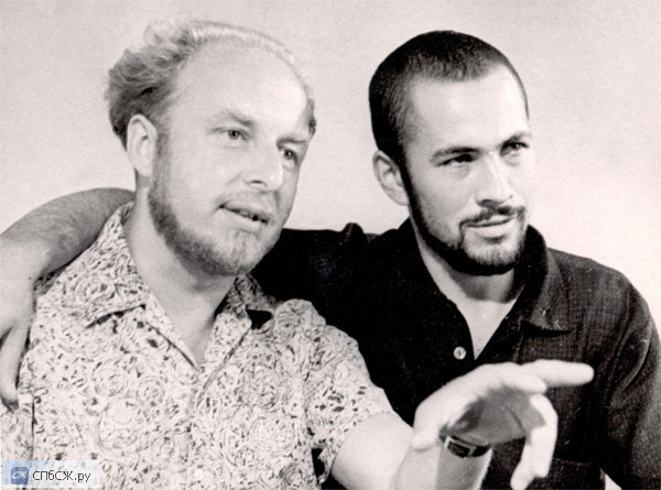 На снимке: Виктор Ганшин и Олег Сердобольский. 1967. После Крыма